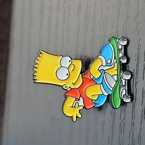 The Simpsons Bart Simpson Inspired Enamel Pin